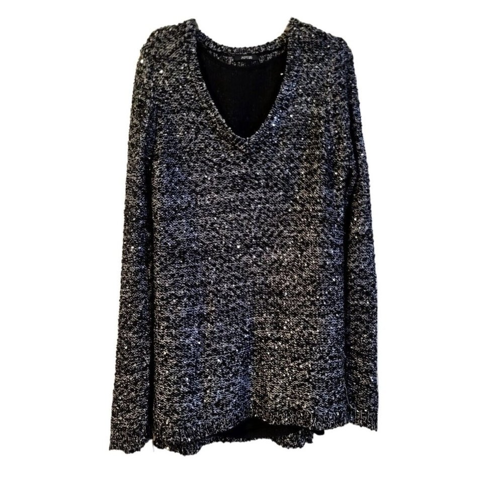 Women's size Large Apartment 9 sweater Black